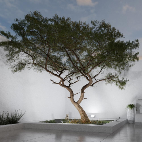 Прожектор (LED) 30Вт 3600лм 6500К IP65 APEYRON 147х30х114 алюм серый 05-46