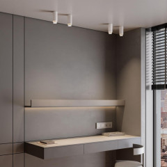 Светильник накладной ES 25012/01 GU10 белый