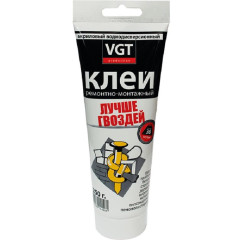 Клей ремонтно-монтажный VGT прозрачный 250 гр