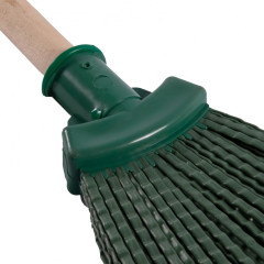 Метла СИБРТЕХ полипропиленовая, веерная, 295 х 255 х 1490 мм (63227)