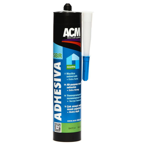 Клей ADHESIVA SBR монтажный каучук.св/коричн. 300г (12)(*1)