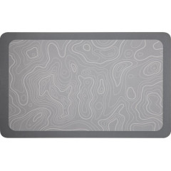 Коврик для ванной 500х800мм PERFECTO LINEA Diatomite, grey abstract влаговпит.