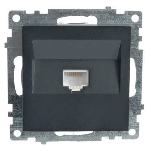 Розетка PC Катрин черный GLS00-7107-05