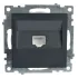 Розетка PC Катрин черный GLS00-7107-05