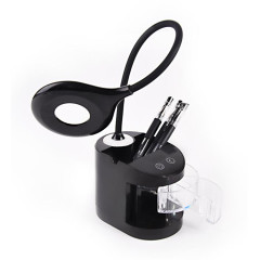 Лампа настольная DE562 со встроенной аккумулятороной батареей, черный