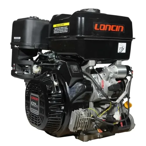 Двигатель 4Т LONCIN LC196 FD (23 л.с, D-25) 20А (D type)