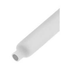 Трубка термоусаживаемая ф 6/3 мм белая IEK (380403)
