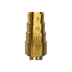 Сверло по мет. ступенчатое ПРАКТИКА 4-12 мм (798-331)