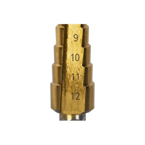 Сверло по мет. ступенчатое ПРАКТИКА 4-12 мм (798-331)