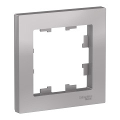 Рамка 1-пост AtlasDesign алюм. SchE ATN000301
