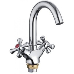 Смеситель для умывальника FRAP F13732-B хром, гайка