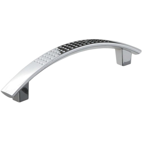 Ручка мебельная скоба С6 96мм хром(ЦБ009813)