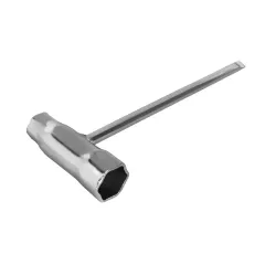 Ключ свечной комбинированный 13х19, отвертка (9399)