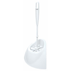 Ёрш для туалета напольный YORK, уголок, белый 064040 (804267)