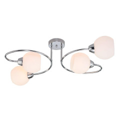 Светильник EUROSVET 30136/4 хром