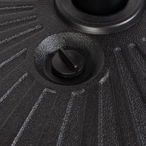 Зонт садовый 270*270см бордовый с подставкой 51*12*51см (502006)