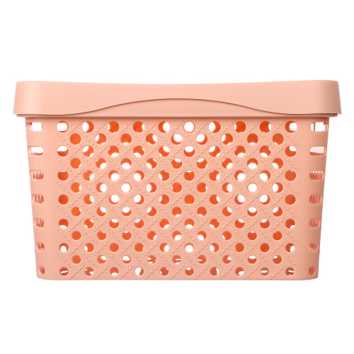 Корзина для хранения с крышкой 17л (406-146)