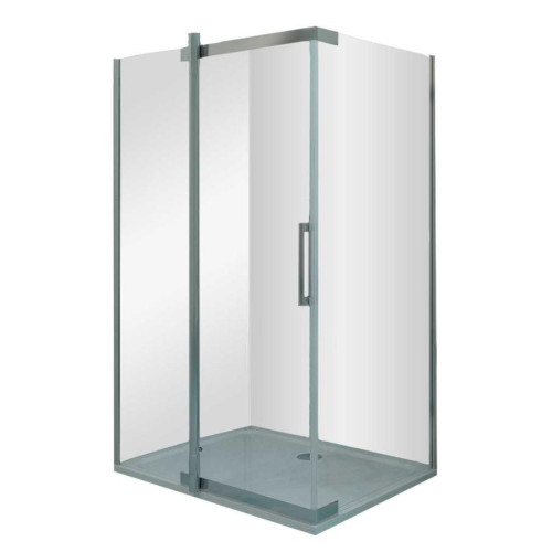 Душевое ограждение EVA GOLD 80х120х185см прямоугольное (без поддона), прозрачное стекло JY053