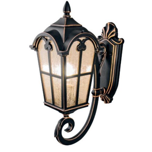 Светильник уличный ES Mira U черное золото