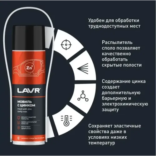 Мовиль LAVR с цинком 650 мл (Ln2415)