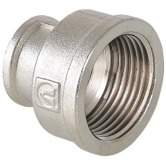 Муфта переходная латунная никелированная VT ф 1