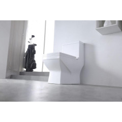 Унитаз-монолит EVA GOLD SM9006А сиденье ПП, с гофрой и гибкой подводкой