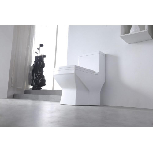 Унитаз-монолит EVA GOLD SM9006А сиденье ПП, с гофрой и гибкой подводкой