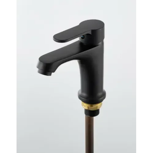 Смеситель для умывальника FRUD R10157-6 чёрный