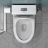 Унитаз-монолит EVA GOLD SM9609 сиденье ДП, МРАМОР безободковый, с гофрой и гибкой подводкой