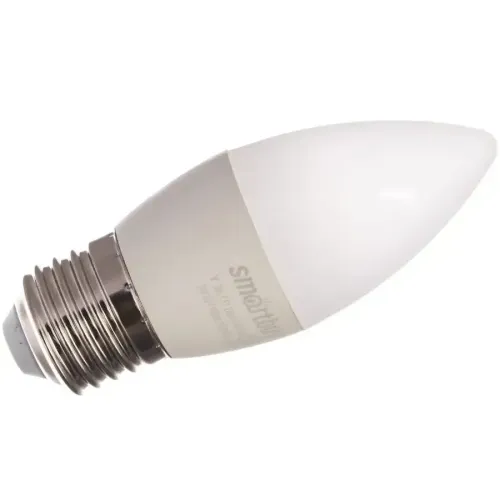Лампа E27 светодиод.12Вт 6000К SMARTBUY С37 свеча (960Lm)