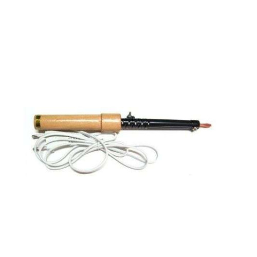 Паяльник 25Вт ~220В (дерев. ручка) (24779)