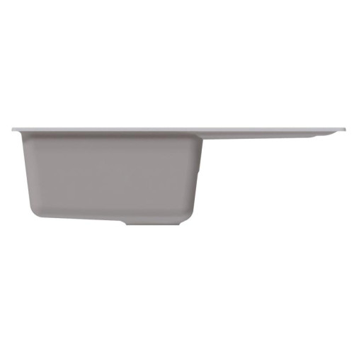Мойка комп. MIXLINE ML-GM19 500х750x200мм, ультра белая, сифон