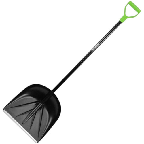 Лопата снеговая Palisad пластиковая 400х417х1390 (61395) (*4)