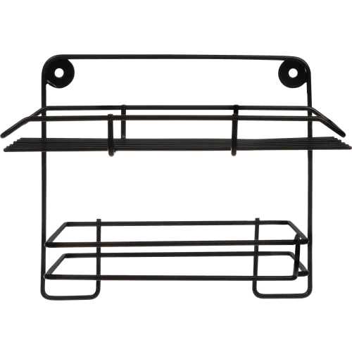 Держатель для туалетной бумаги РЫЖИЙ КОТ с полкой, сталь 109118 (948842)