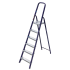 Стремянка АЛЮМЕТ (М8406) сталь 6 ступ., профиль 40х20