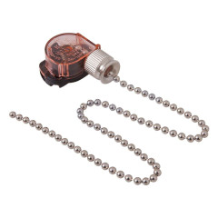 Выключатель-цепочка серебро 32-0101 REXANT(Proconnect) (384266)