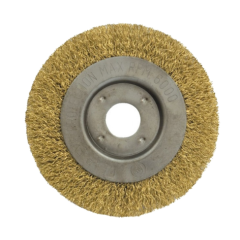 Щетка для УШМ FIT колесо, волнистая 180 мм (39067)