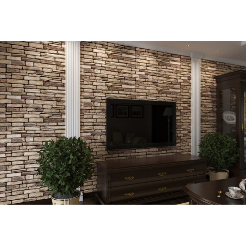 Панель ПВХ  Artdekart Мозаика 980*498*0,3 СЛАНЕЦ НАТУРАЛЬНЫЙ