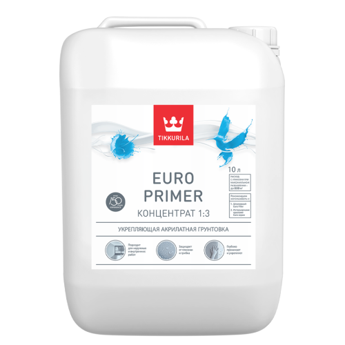 Грунт Тиккурила ЕВРО ПРАЙМЕР (концентрат) 10л