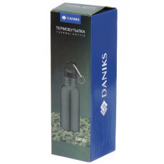 Термос DANIKS нерж 0,55л Армейская SL-55FD