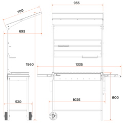 Мангал GRATAR МАН 304