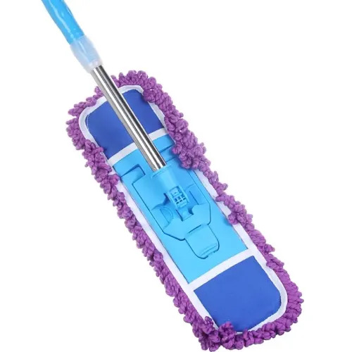 Швабра VETTA насадка микрофибра 42*12см, телескопическая ручка 120см (444-256)