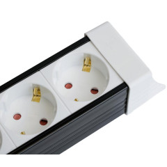 Фильтр сетевой Stekker 6 роз. 16A 5м белый HM22-61-05 Techno 50152