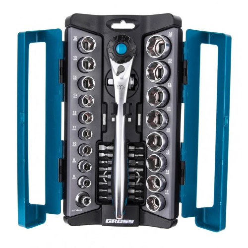 Набор головок GROSS 36шт 1/2