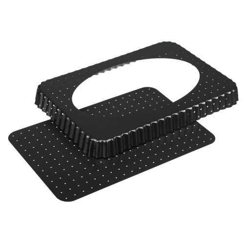 Форма для выпечки VETTA перфорированная 31x21х3 см (849-004)