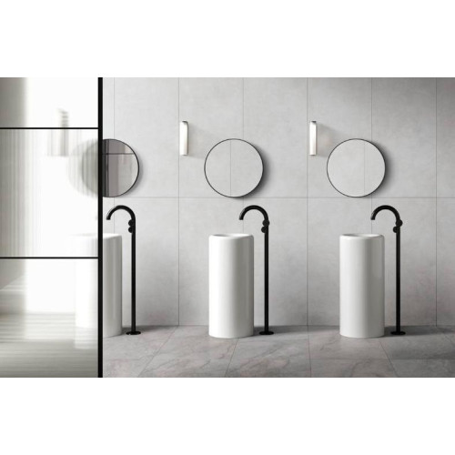 Плитка керамогранит 600*600 VITRA MicroCement Серый Матовый R10A Ректификат 1,8м2/5шт в уп.