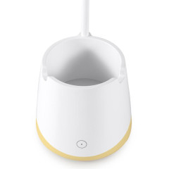 Лампа настольная DE564 желтый/белый