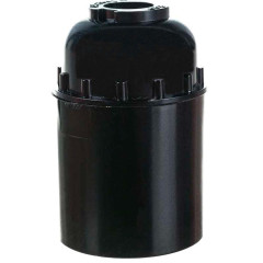 Патрон Е27 карболитовый подвесной гладкий черный Navigator 71606