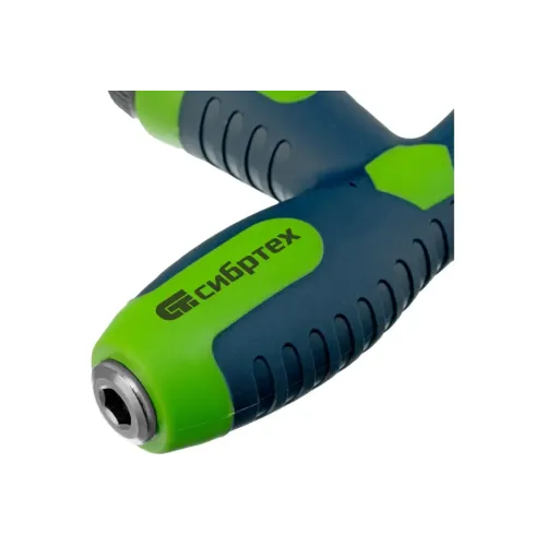 Отвертка СИБРТЕХ Т-образная реверсивная, биты, торцевые головки, 33 шт (13382)