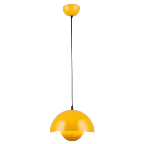 Светильник Люмис N5648/1HQ YELLOW 1x40W E27 d230 h800 желтый